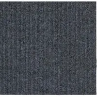 vidaXL Tapis Couloir Gris 80 x 250 cm tissu