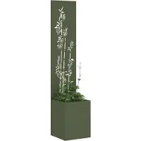 vidaXL Écran de confidentialité de jardin Vert olive 32 x 140 cm