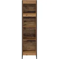 vidaXL Bibliothèque Bois Ancien 80 x 30 x 155 cm Bois d'ingénierie