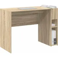 vidaXL Bureau Chêne Sonoma 109 X 50 X 78 Cm Bois D'ingénierie