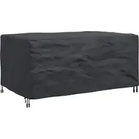 vidaXL Housse pour mobilier d'extérieur Noir 172 x 113 x 73 cm 420D