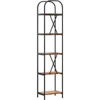 vidaXL Étagère Bois ancien 40 x 30 x 183 cm Bois d'ingénierie