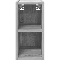 vidaXL Armoire suspendue Riga Gris Sonoma 20 x 29,5 x 40 cm