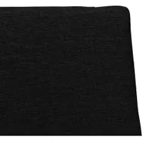 vidaXL Tête de lit rembourrée noire 90 cm Pin massif