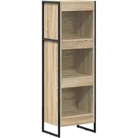 vidaXL Bibliothèque Sonoma 80 x 30 x 155 cm Bois d'ingénierie