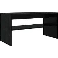 vidaXL Armoire TV noir imitation chêne 80 x 35 x 40 cm Matériau dérivé du bois