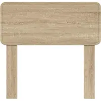 vidaXL Tête de lit en bois composite chêne Sonoma
