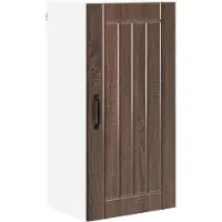 vidaXL Armoire murale LUCCA, chêne brun, 40 x 31 x 80 cm, aggloméré