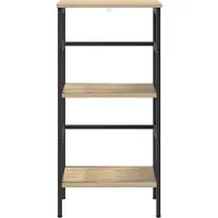 vidaXL Étagère Chêne Sonoma 40 x 29,5 x 81 cm Bois d'ingénierie