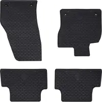 vidaXL Tapis De Voiture 4 Pcs Noir Adapté Pour T-Roc Cabrio Tpe