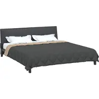 vidaXL Couette quatre saisons anthracite et taupe 200 x 220 cm en microfibre