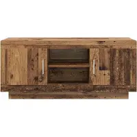 vidaXL : Meubles TV de 102 x 35 x 45 cm, en bois massif et panneaux de particules