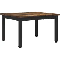 vidaXL Table basse Raucharbe 60 x 50 x 36 cm Bois composite