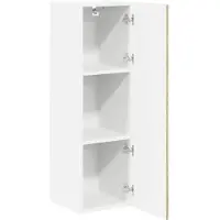 vidaXL Armoire murale LUCCA en chêne Sonoma, 30 x 31 x 100 cm, bois d'ingénierie