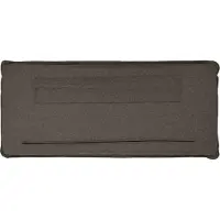 vidaXL Tête de lit rembourrée Naturel et Gris clair 160 cm
