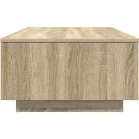 vidaXL Table basse en chêne Sonoma 95 x 55 x 31 cm Bois composite