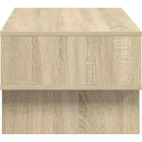 vidaXL Table basse en chêne Sonoma 80 x 46 x 35 cm Matériau dérivé du bois