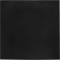vidaXL Tapis antidérapant en Fourrure artificielle Olite Noir 200 x 200 cm
