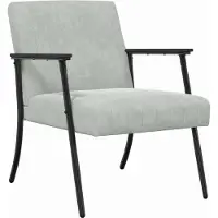 vidaXL fauteuil Gris clair 59 x 75 x 78 cm Velours
