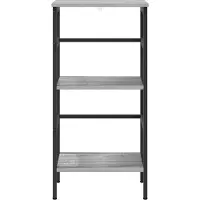 vidaXL Étagère Gris Sonoma 40 x 29,5 x 81 cm Bois d'ingénierie