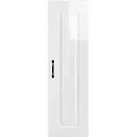 vidaXL Façade de lave-vaisselle Kalmar, blanc brillant, 30 x 31 x 100 cm