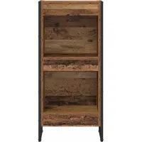 vidaXL Bibliothèque Bois Ancien 80 x 30 x 155 cm Bois d'ingénierie