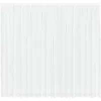 vidaXL Rideau en Dentelle Floral Blanc 280 x 500 cm Polyester
