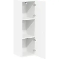 vidaXL Armoire murale LUCCA blanche 30 x 31 x 100 cm en aggloméré