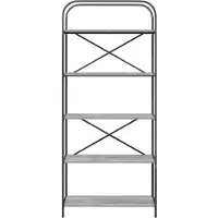 vidaXL Étagère Sonoma gris 80 x 30 x 183 cm Bois d'ingénierie