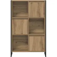 vidaXL Bibliothèque Chêne artisan 68 x 30 x 108.5 cm Bois d'ingénierie