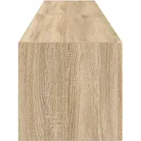 vidaXL Meuble TV mural, lot de 2, Sonoma, 78,5 x 31 x 29,5 cm, aggloméré