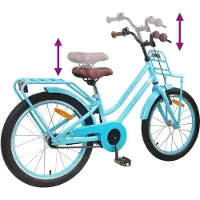 vidaXL Vélo enfant 20 pouces pour 6-11 ans bleu ciel
