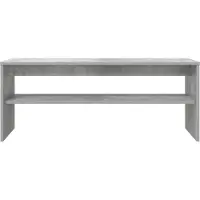 vidaXL : Meubles TV, 100 x 35 x 40 cm, béton gris, panneaux de particules
