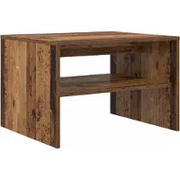 vidaXL Table basse en vieux bois 60 x 50 x 40 cm Bois composite