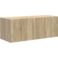 vidaXL Meuble TV Sonoma 78,5 x 31 x 29,5 cm en aggloméré