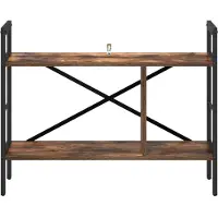 vidaXL Étagère Chêne fumé 75 x 30 x 58,5 cm Bois d'ingénierie