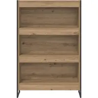 vidaXL Bibliothèque Chêne artisan 80 x 30 x 155 cm Bois d'ingénierie