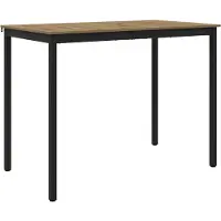 vidaXL Table haute en bois composite