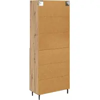 vidaXL Highboard avec tiroirs Chêne Artisan 69,5 x 34 x 180 cm