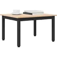 vidaXL Table basse Nature 60 x 50 x 36 cm Pin massif