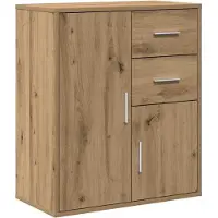 vidaXL Sideboard Chêne Artisan 60 x 31 x 70 cm Matériau dérivé du bois