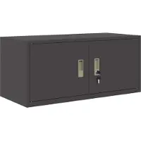 vidaXL Armoire de rangement Noir 90 x 40 x 40 cm Acier Laminé à Froid