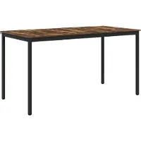 vidaXL Table haute en bois composite