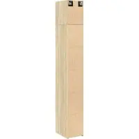 vidaXL Armoire haute Étroite Chêne Sonoma 30x42,5x225 cm Matériau dérivé du bois