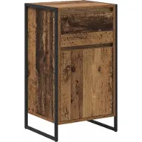 vidaXL Sideboard vieux bois 43 x 36 x 75,5 cm Bois composite