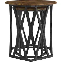 vidaXL : Table basse, lot de 2, chêne fumé, 50 x 50 x 50 cm