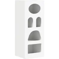 vidaXL Sideboard Blanc 40 x 35 x 100,5 cm Bois composite
