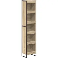 vidaXL Bibliothèque Sonoma 80 x 30 x 155 cm Bois d'ingénierie