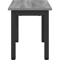 vidaXL Table basse gris Sonoma 60 x 30 x 36 cm Bois composite