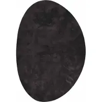 vidaXL Tapis HUARTE Noir 140 x 200 cm Polyester